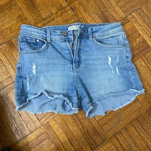 Bershka Jean shorts size 6